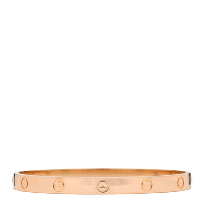 Cartier 18K Pink Gold LOVE Bracelet 19 3 of 8