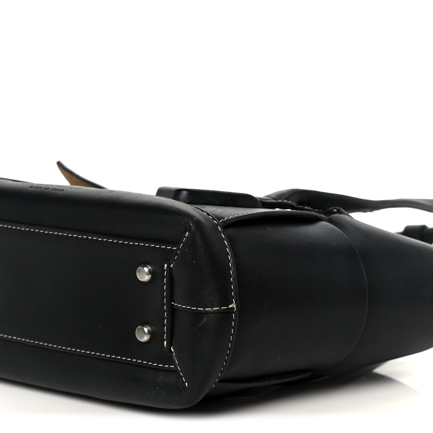 Bottega Veneta French Calfskin Maxi Intrecciato Arco 33 Black