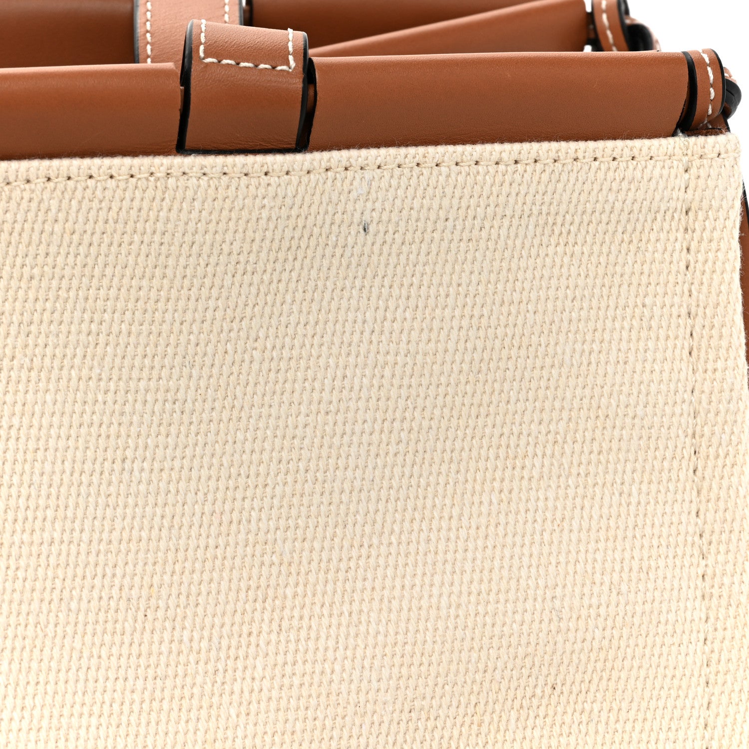 Loewe Canvas Calfskin Small Cushion Tote Beige 14 of 14