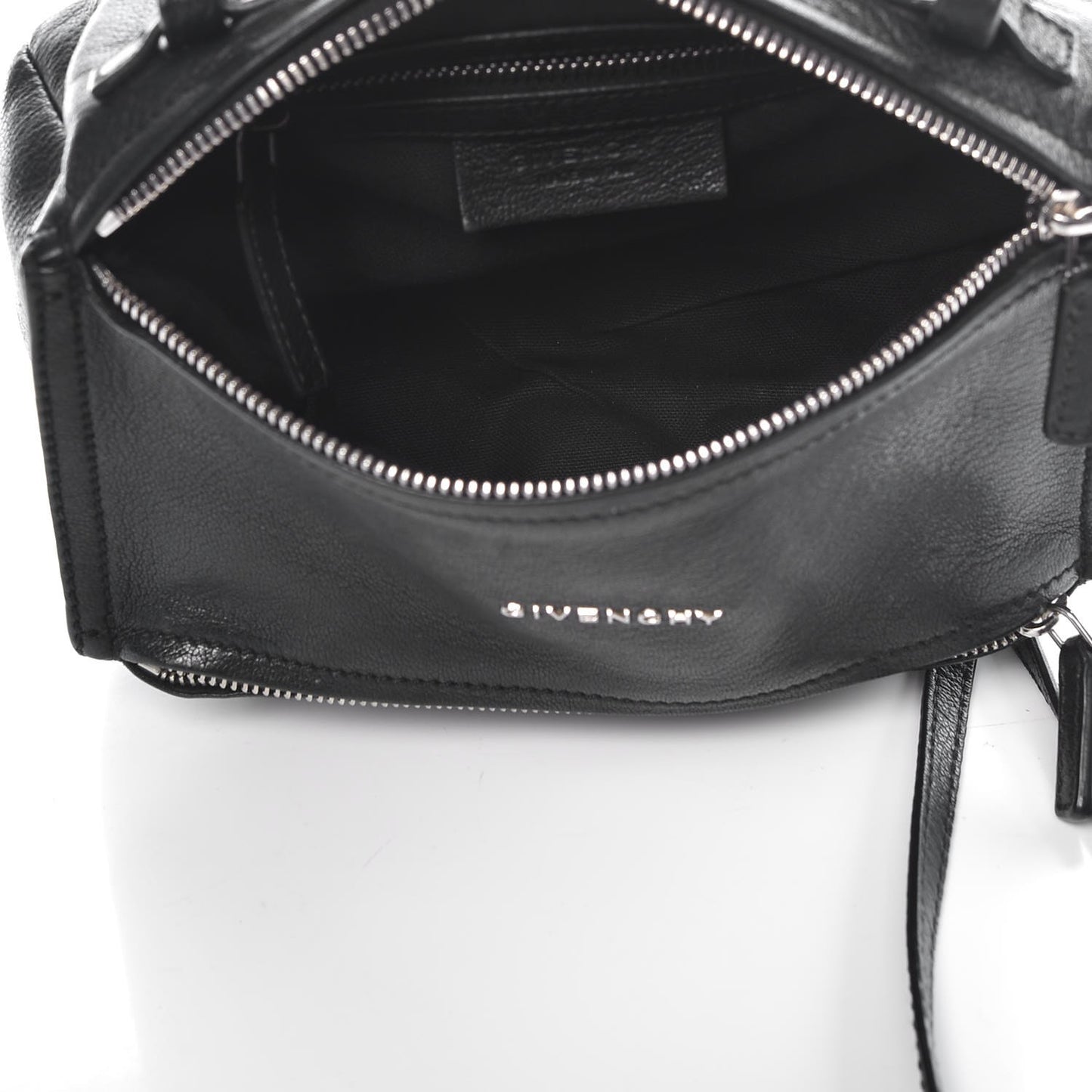 Sugar Goatskin Mini Pandora Black