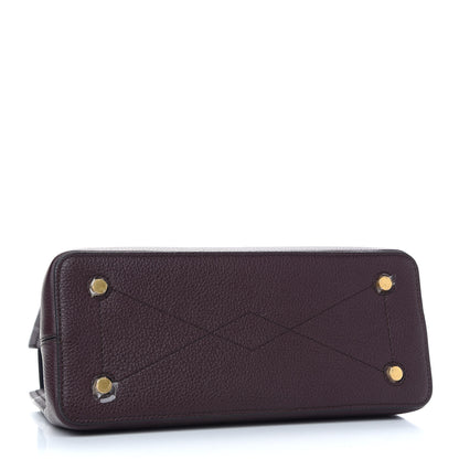 Mulberry Small Classic Grain Calfskin Mini Seaton Oxblood 4 of 9