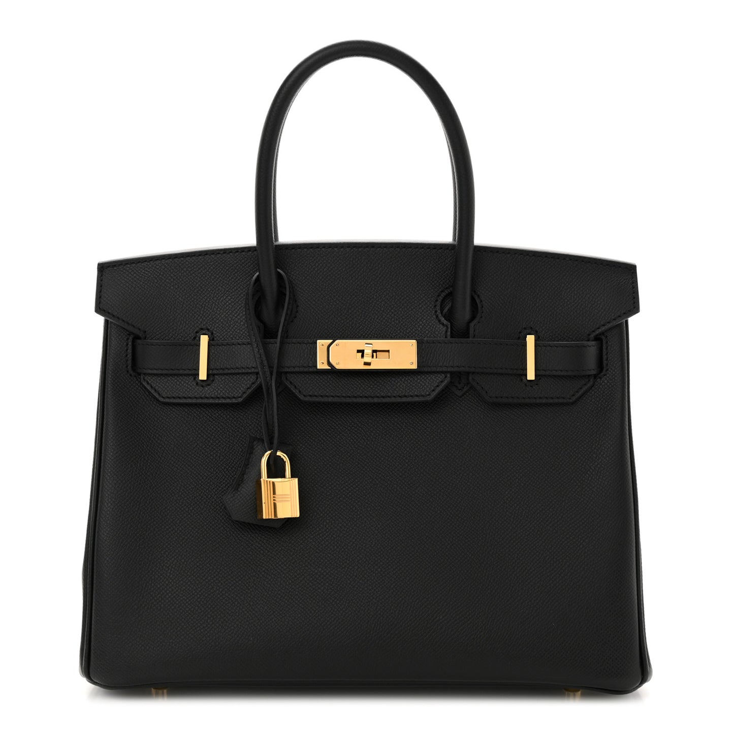 Epsom Birkin 30 Black