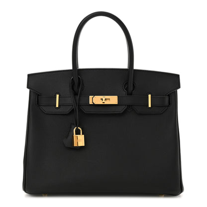 Hermes Epsom Birkin 30 Black 1 of 11