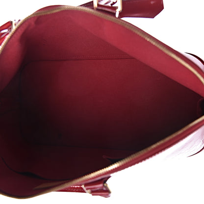Louis Vuitton Vernis Alma MM Pomme D'Amour 5 of 14