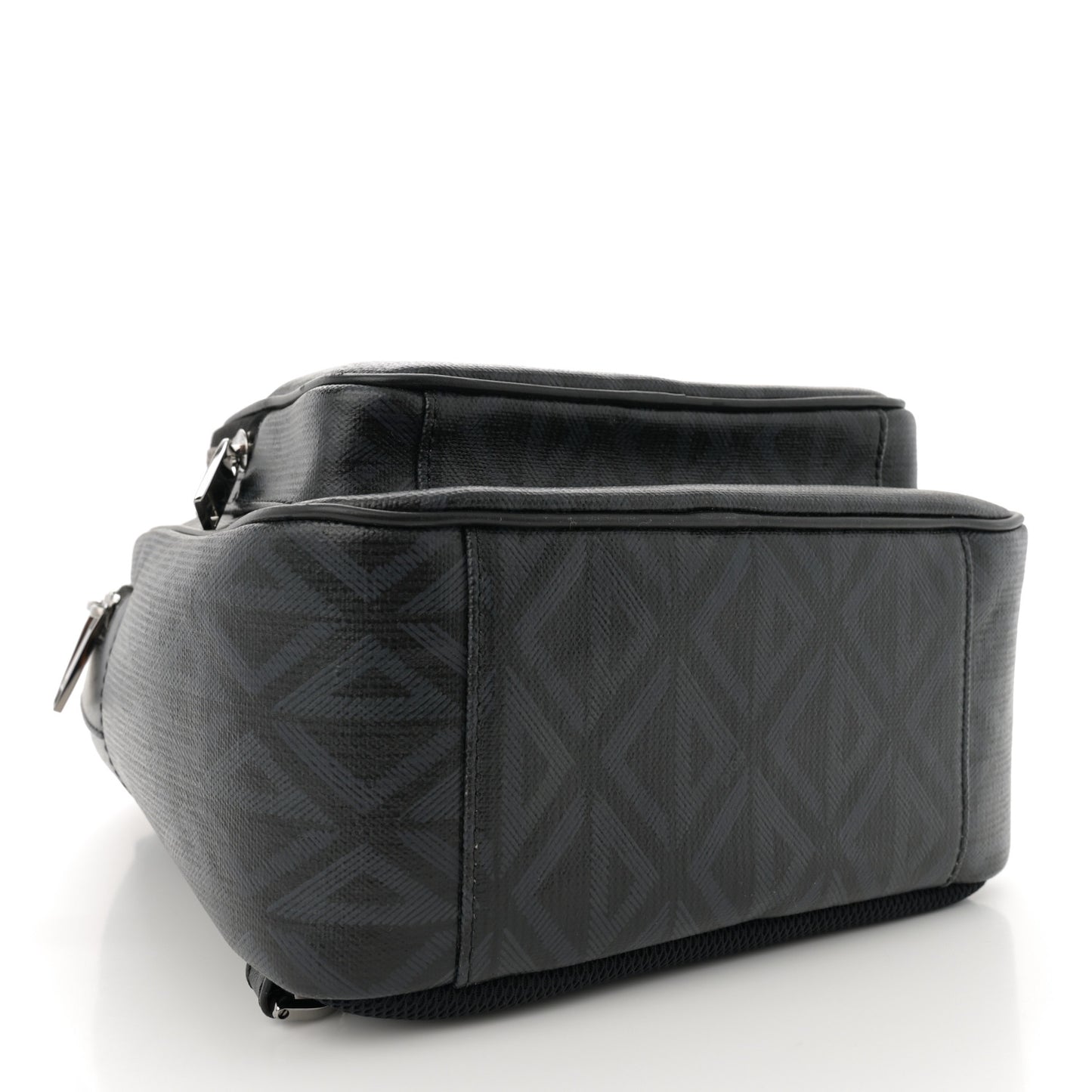 Coated Canvas CD Diamond Mini Rider Backpack Black