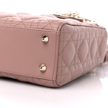 Christian Dior Lambskin Cannage Small My ABCDior Lady Dior Fard 8 of 8