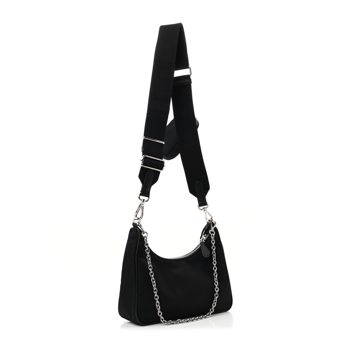 Nylon Re-Edition 2005 Shoulder Bag Black