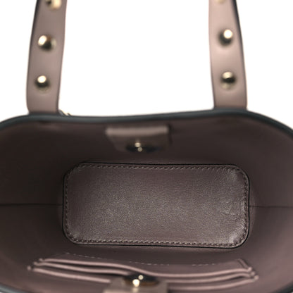 Valentino Garavani Calfskin Rockstud North-South Crossbody Bag Poudre 5 of 10