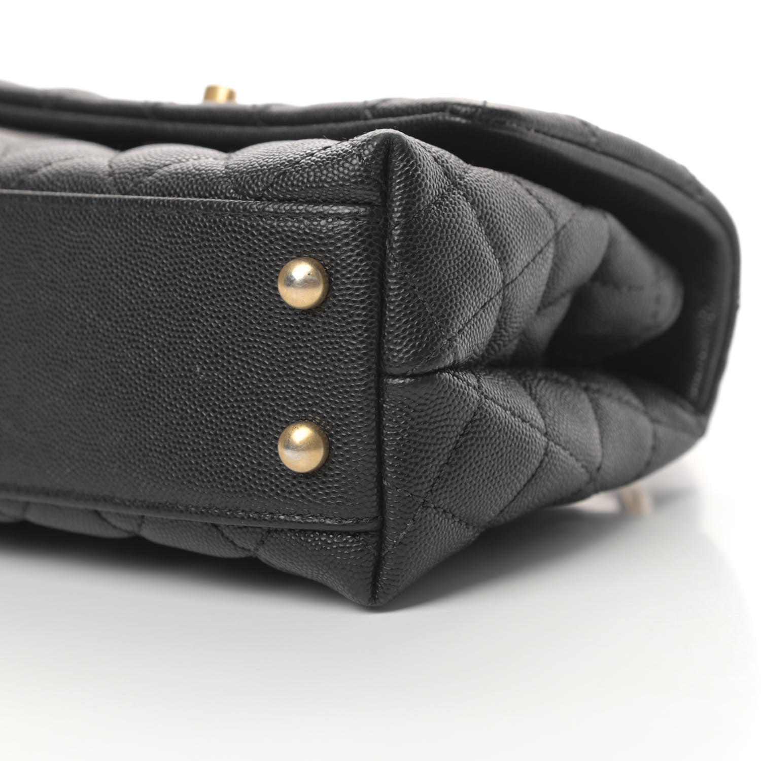 Chanel Caviar Quilted Mini Coco Handle Flap Black 10 of 15