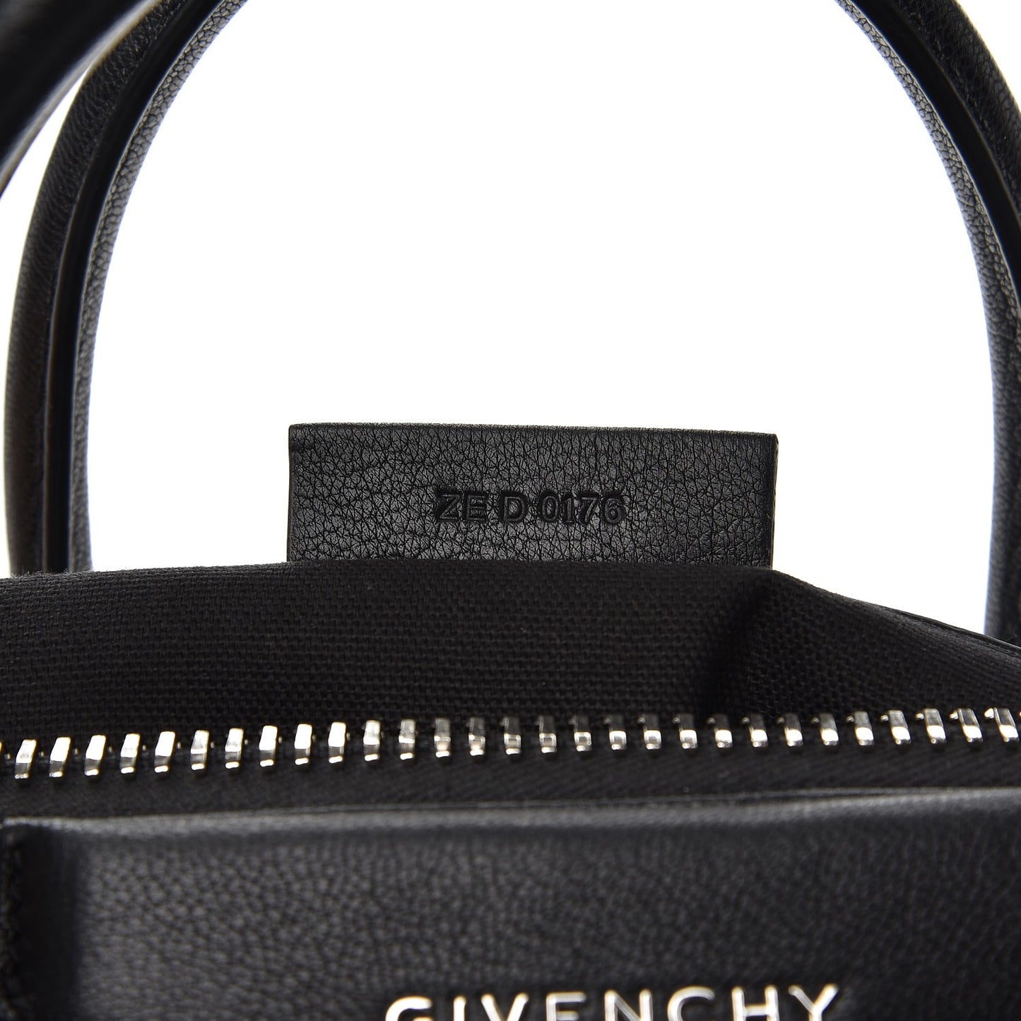 Sugar Goatskin Small Antigona Black
