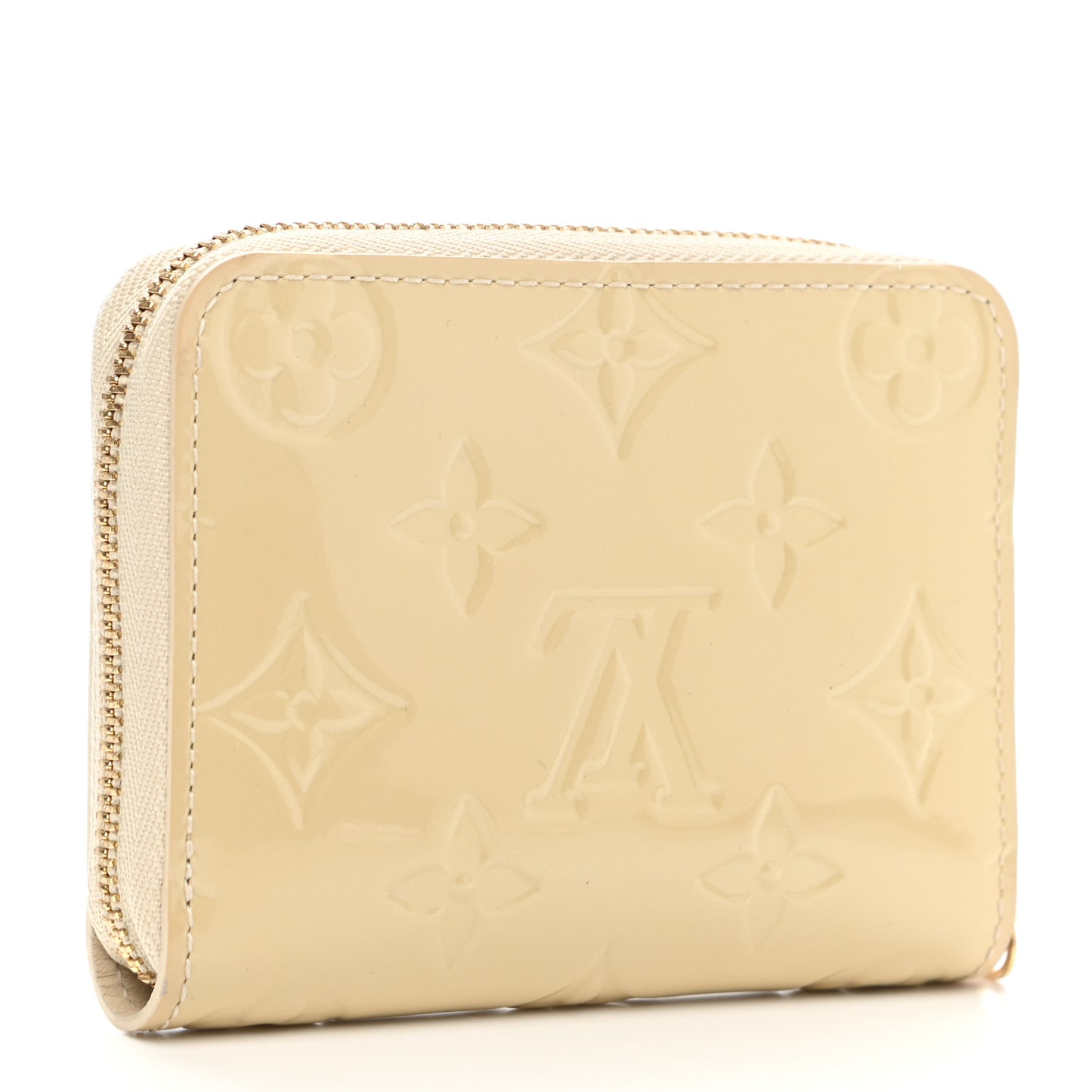 Vernis Zippy Coin Purse Blanc Corail