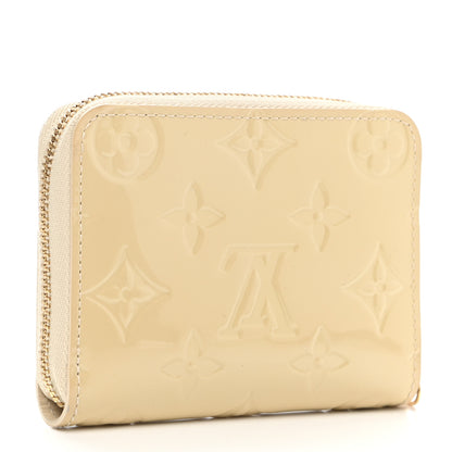 Louis Vuitton Vernis Zippy Coin Purse Blanc Corail 4 of 8