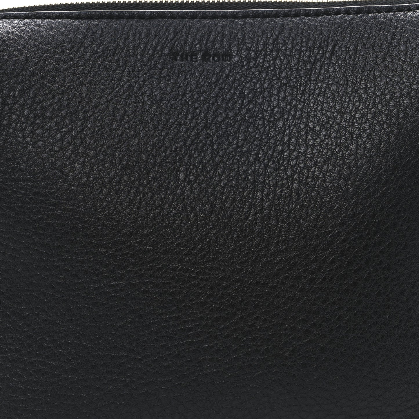 Matte Grained Calfskin Mini Nu Twin Bag Black