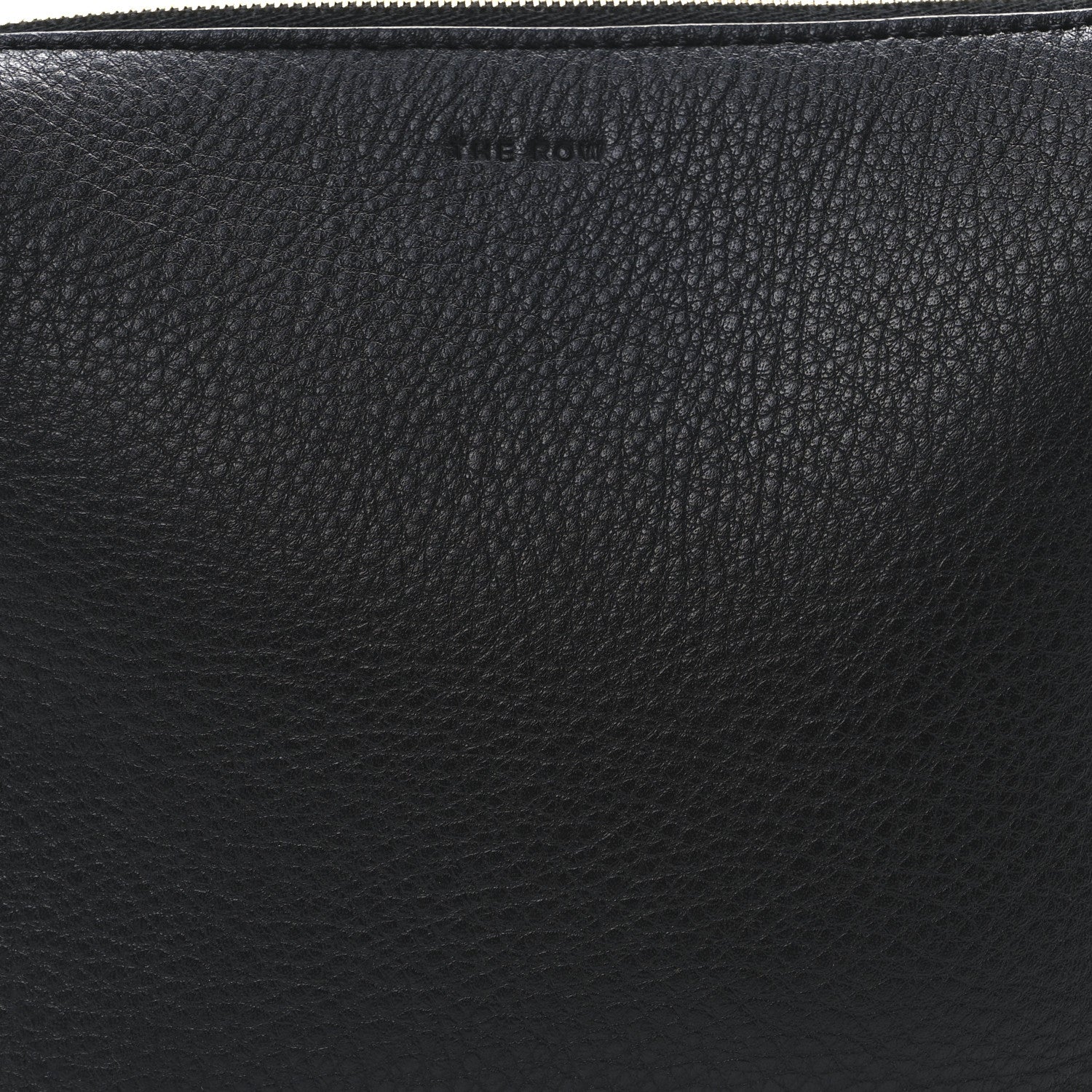 The Row Matte Grained Calfskin Mini Nu Twin Bag Black 7 of 9