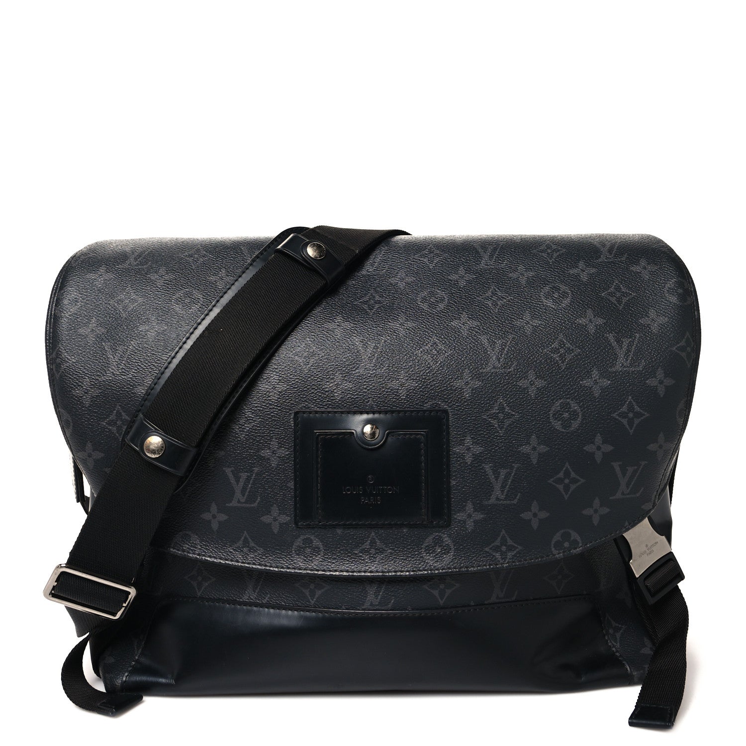 Louis Vuitton Monogram Eclipse Voyager Messenger MM 1 of 11