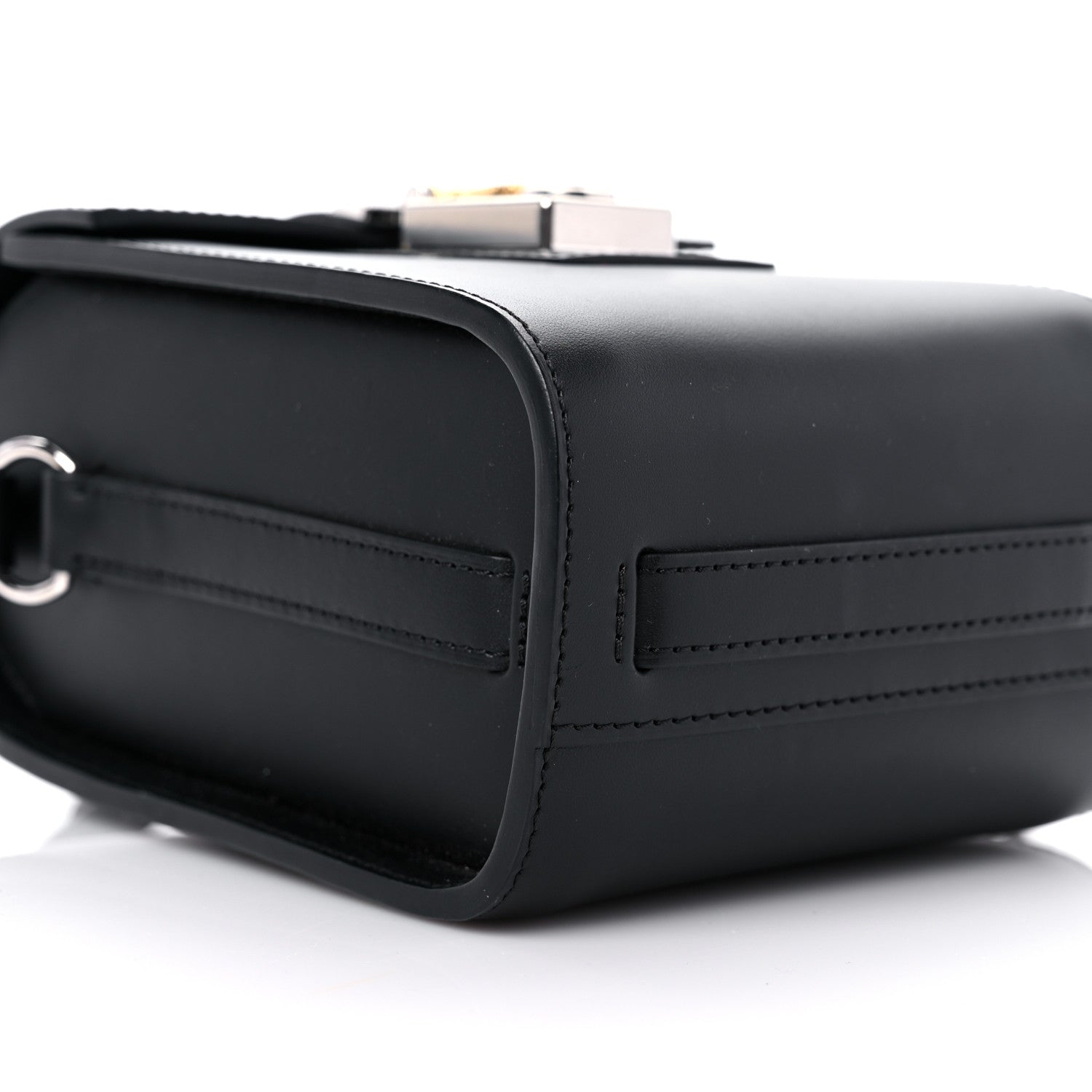 Moynat Box Calfskin Cabotine Black 7 of 9