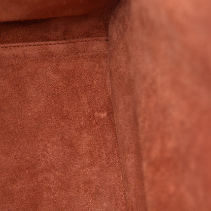 Celine Shiny Grained Calfskin Medium Phantom Luggage Terracotta 12 of 14