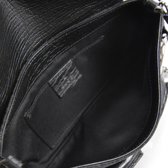 Gucci Monogram Horsebit Clutch Black 6 of 9