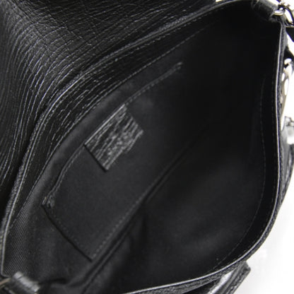 Gucci Monogram Horsebit Clutch Black 6 of 9