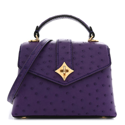 Louis Vuitton Ostrich Rose Des Vents Mini Amethyste 1 of 11