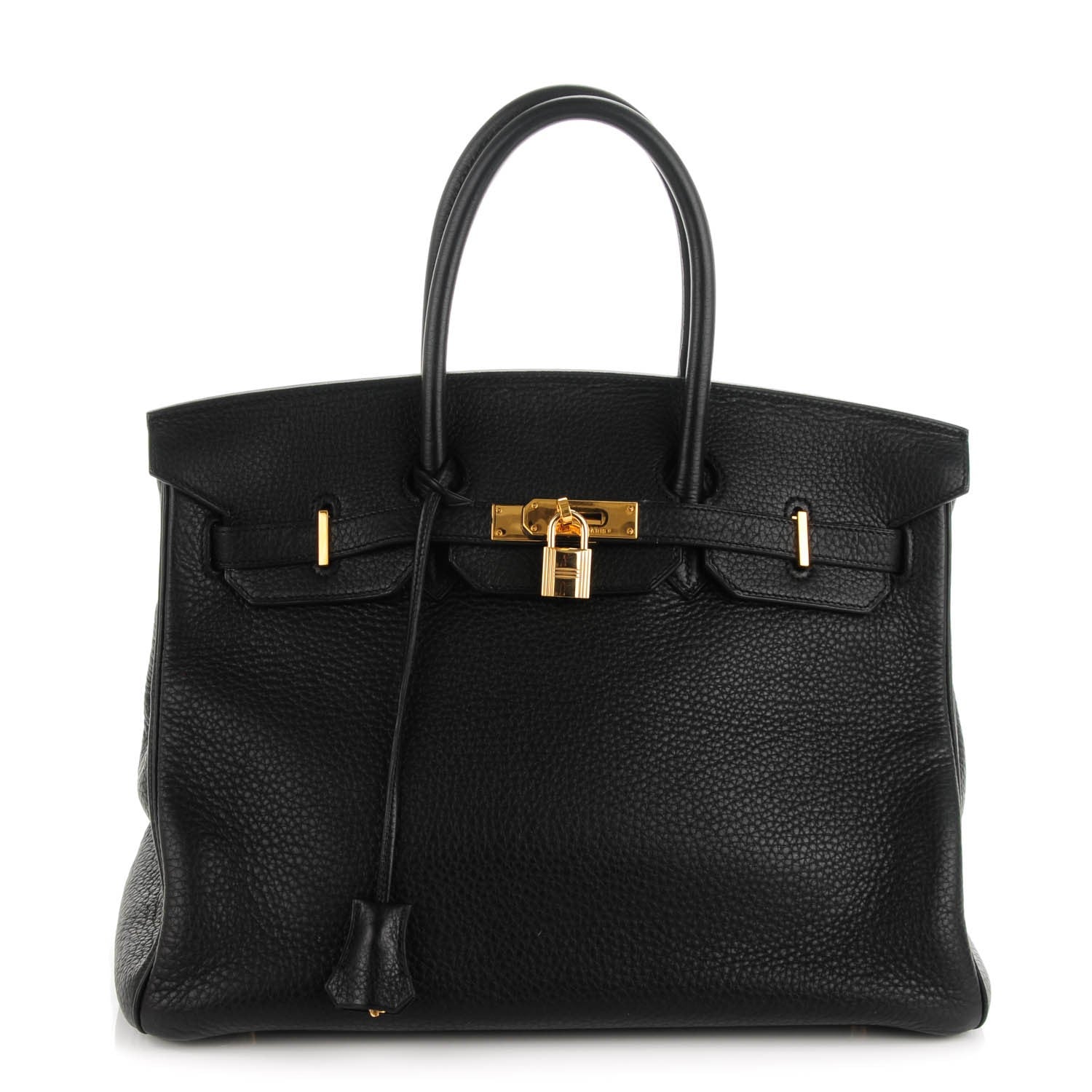 Hermes Taurillon Clemence Birkin 35 Black 1 of 24