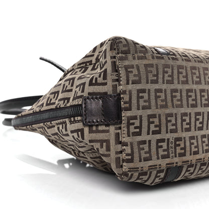 Fendi Zucchino Tote Tobacco Beige 7 of 9