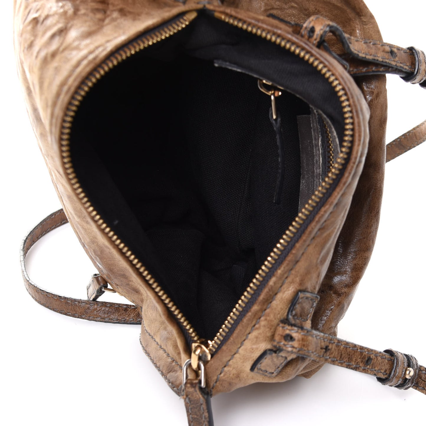 Tumbled Sheepskin Mini Pandora Brown