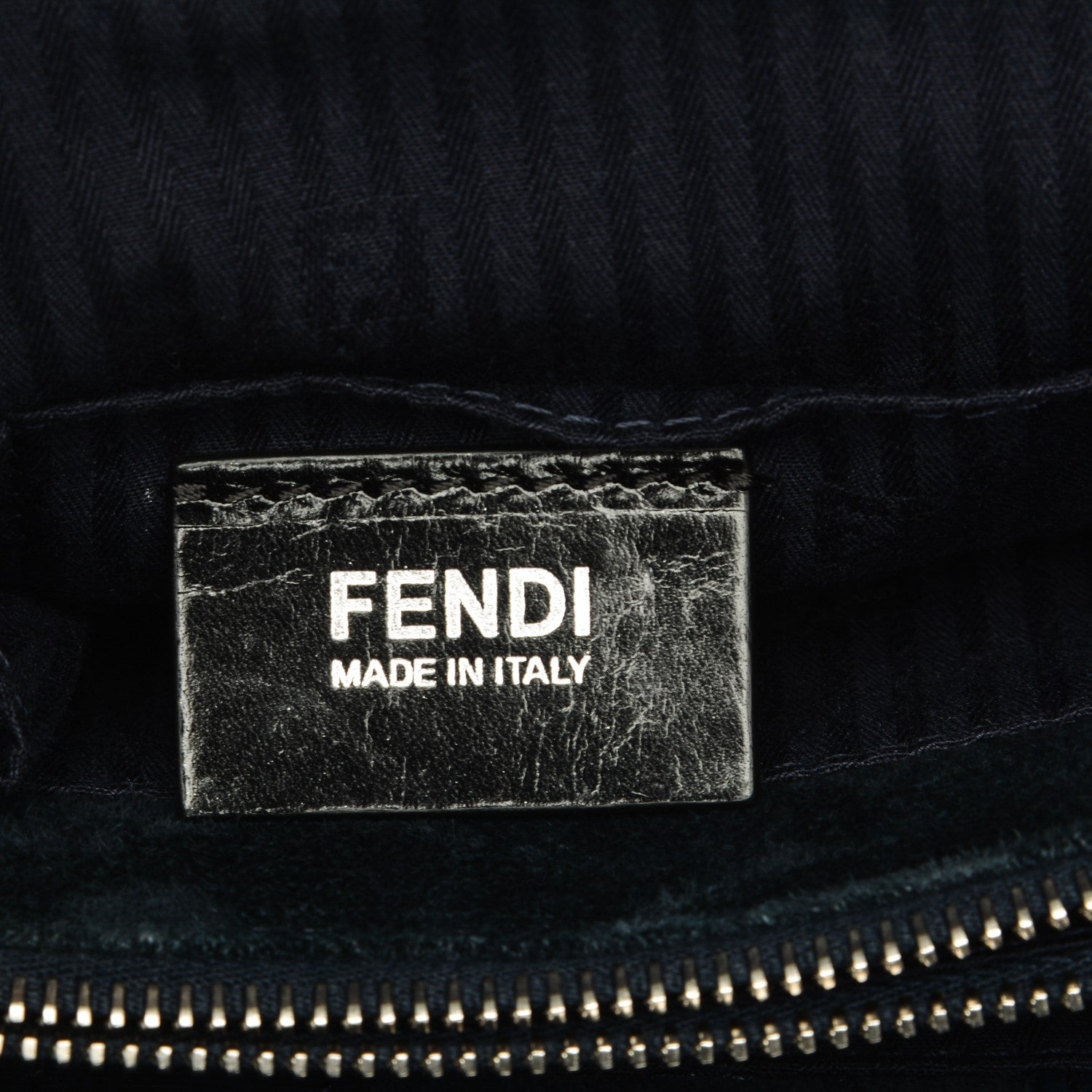 Fendi Vitello Elite Regular 2Jours Tote Lavagna 6 of 7