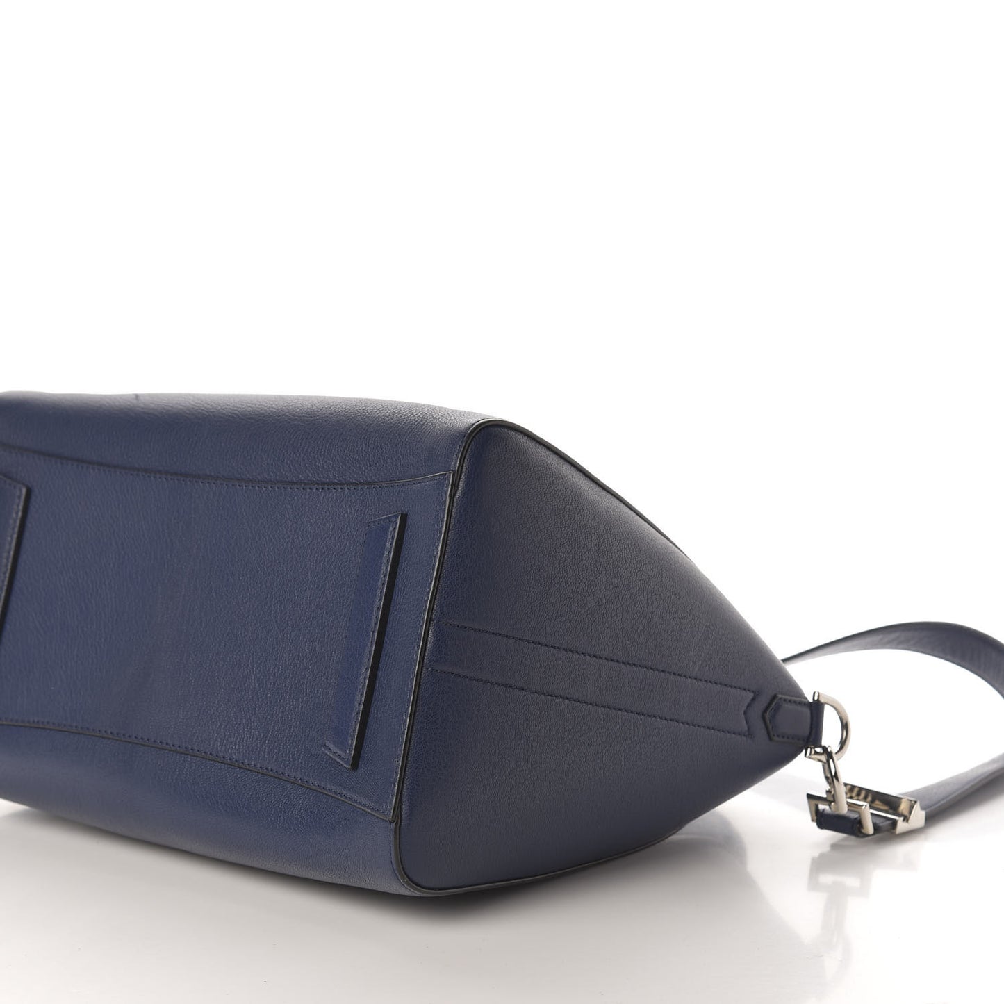 Sugar Goatskin Medium Antigona Navy
