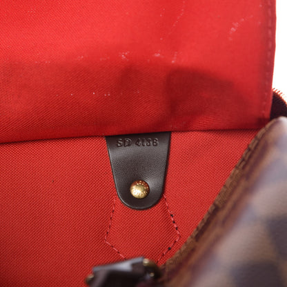 Louis Vuitton Damier Ebene Speedy 30 7 of 9