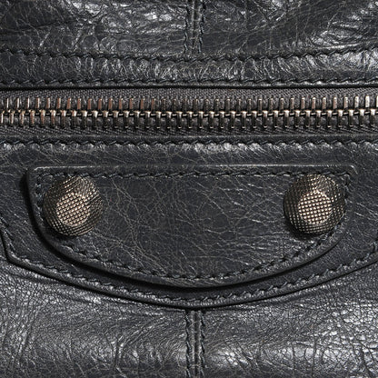 Balenciaga Agneau Giant 12 Silver Hardware Pompon Gris Tarmac 8 of 13
