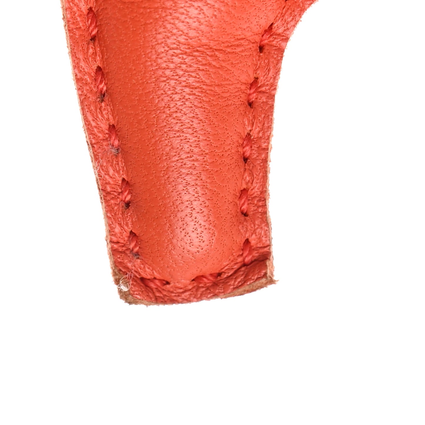 Milo Lambskin Grigri Rodeo Pegase Horse Bag Charm PM Orange Poppy Craie Terre Battue