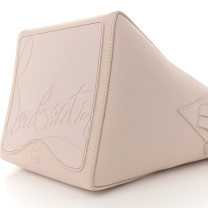 Christian Louboutin Calfskin Spiked Mini Cabachic Mini Bucket Bag Leche 10 of 10