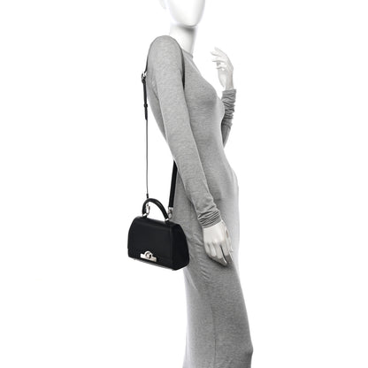 Moynat Box Calfskin Rejane BB Black 2 of 12
