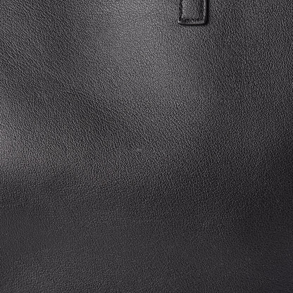 Saint Laurent Calfskin Large Shopping Tote Black 9 of 11