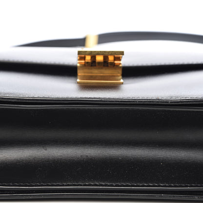 Celine Box Calfskin Medium Classic Box Flap Bag Black 16 of 17