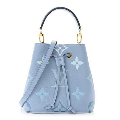 Louis Vuitton Empreinte Monogram Giant By The Pool Neonoe BB Summer Blue 1 of 9