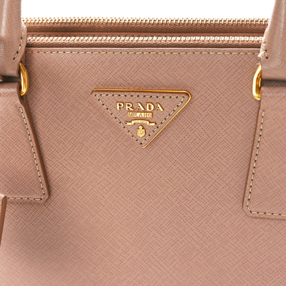 Prada Saffiano Small Galleria Double Zip Tote Cammeo 7 of 11