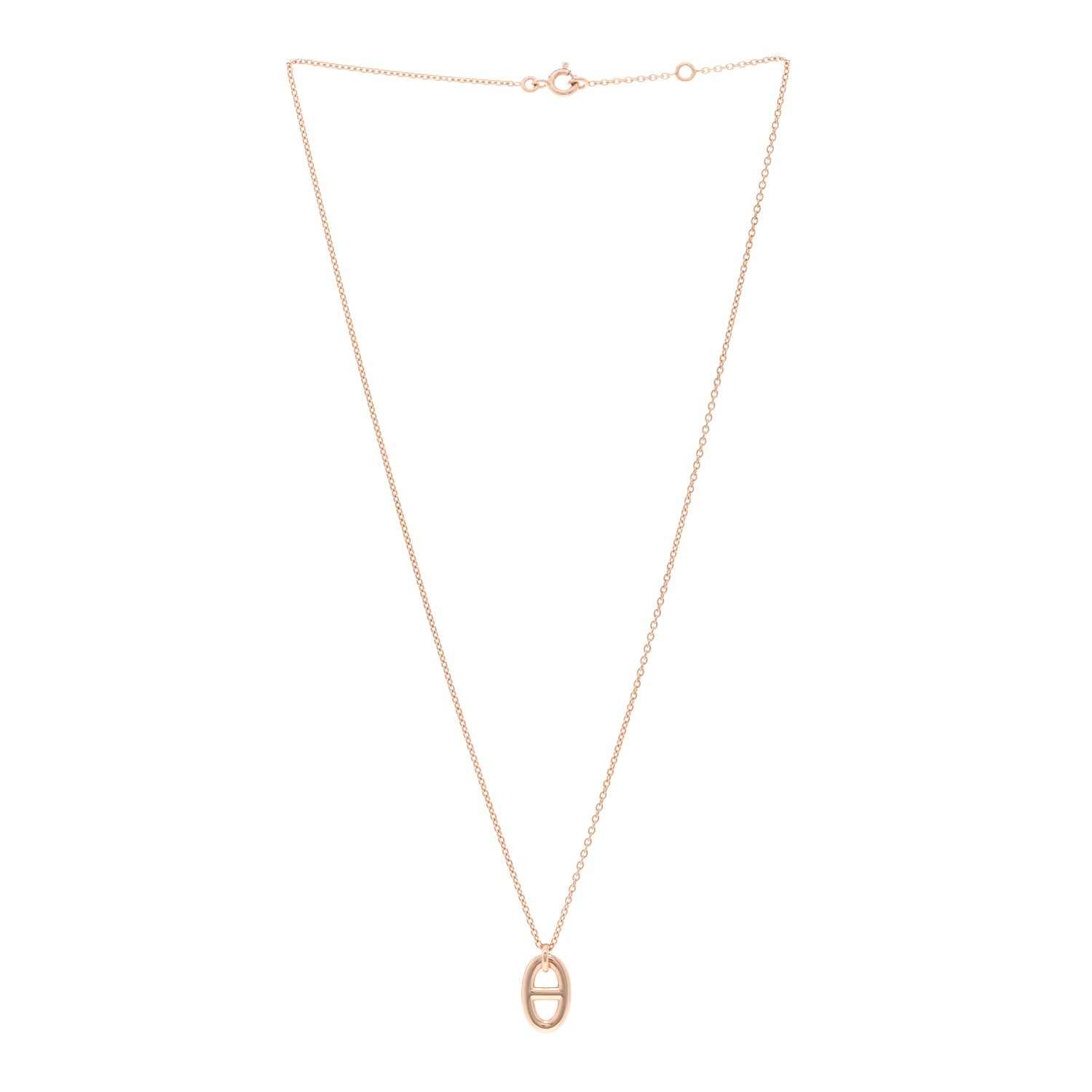Hermes 18K Rose Gold PM Farandole Pendant Necklace 3 of 5