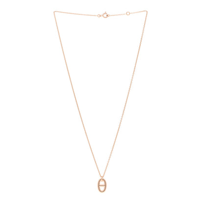 Hermes 18K Rose Gold PM Farandole Pendant Necklace 3 of 5