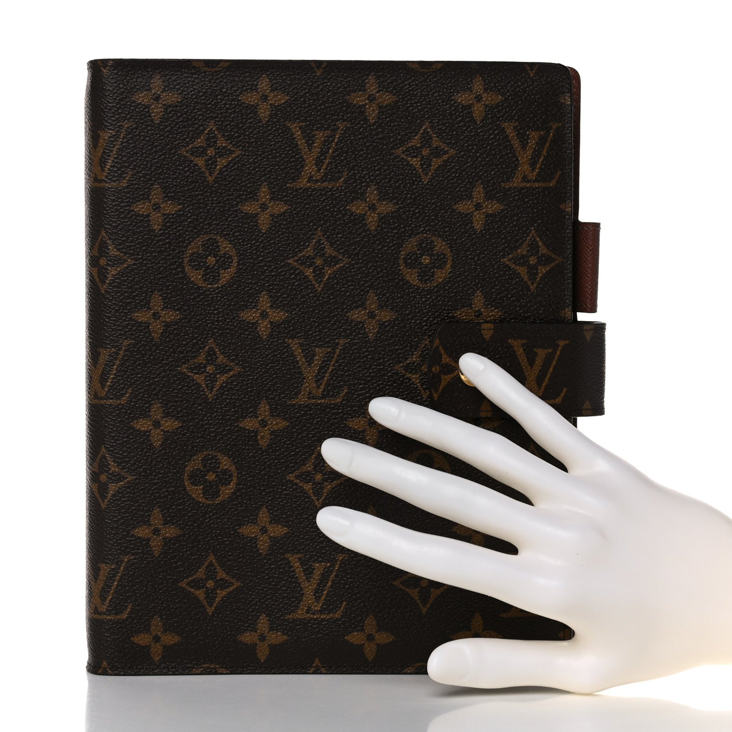 Monogram Large Ring Agenda Cover