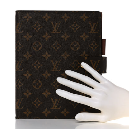 Louis Vuitton Monogram Large Ring Agenda Cover 2 of 13