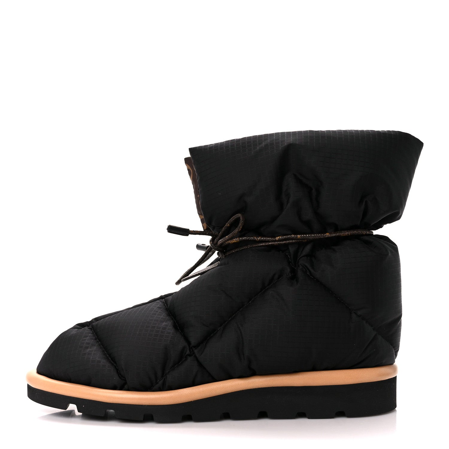 Louis Vuitton Nylon Monogram Pillow Comfort Ankle Boot 38 Black 1 of 10