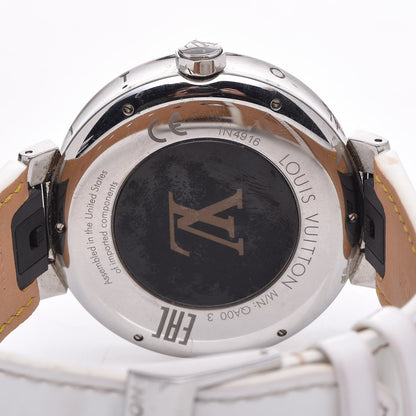 Louis Vuitton Stainless Steel 42mm Monogram Tambour Horizon Smartwatch White 5 of 12
