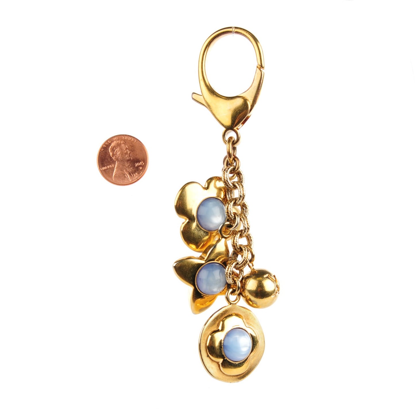 Tresor Bag Charm Azur