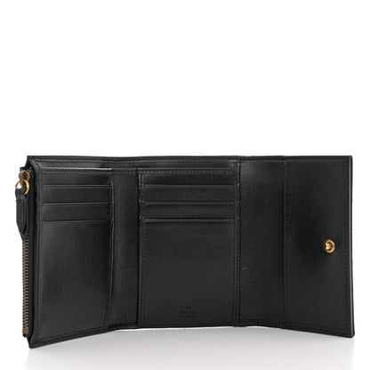 Gucci Calfskin Matelasse GG Marmont Wallet Black 5 of 8