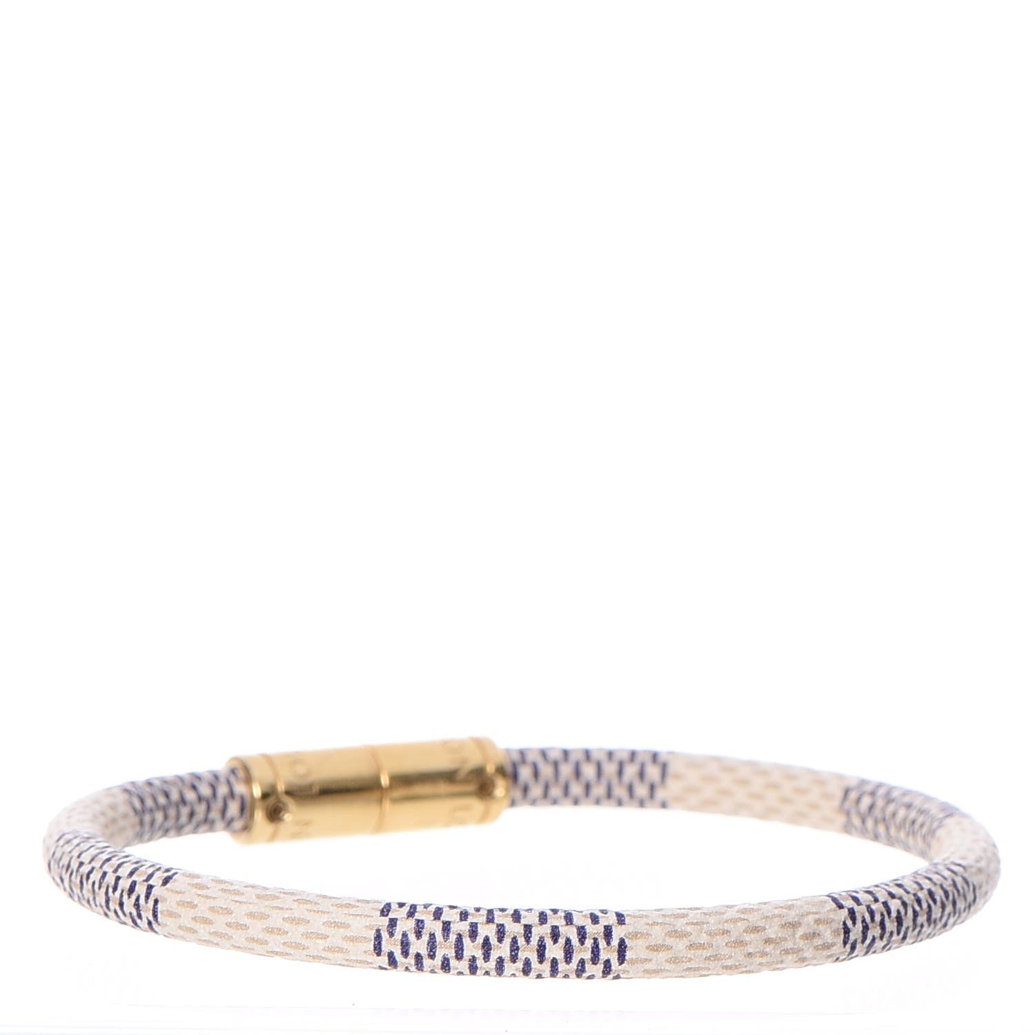 Louis Vuitton Damier Azur Keep It Bracelet 17 3 of 6