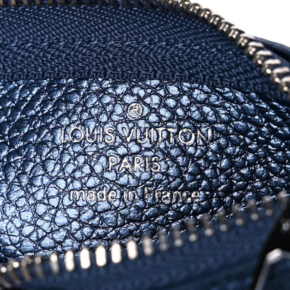 Louis Vuitton Metallic Empreinte Monogram Giant Key Pouch Navy Nacre 6 of 7