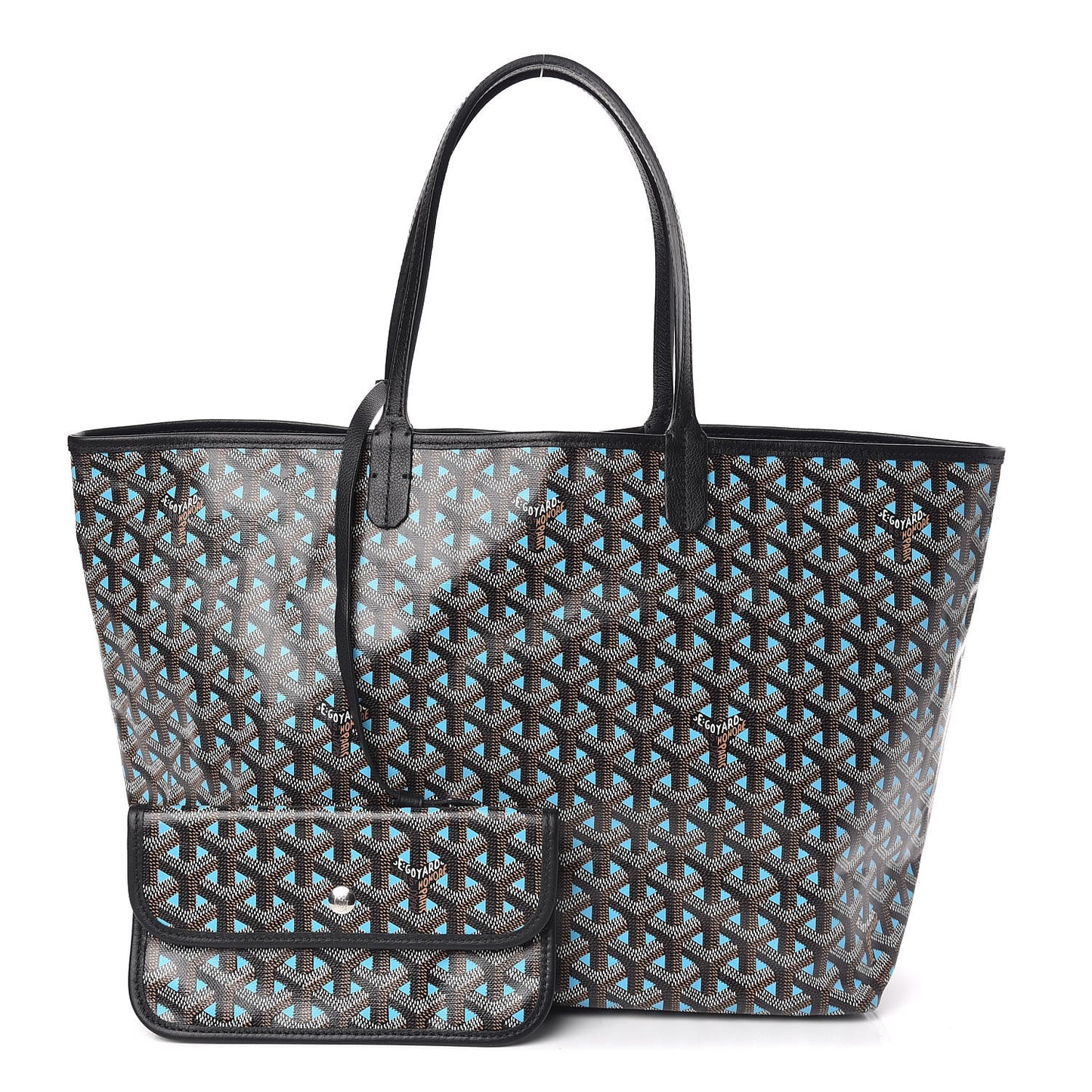 Goyardine Saint Louis Claire Voie PM Black Blue