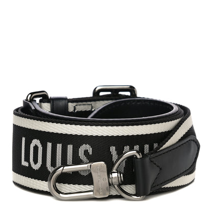 Louis Vuitton Monogram Multi Pochette Accessories Shoulder Strap Black Ivory 1 of 8